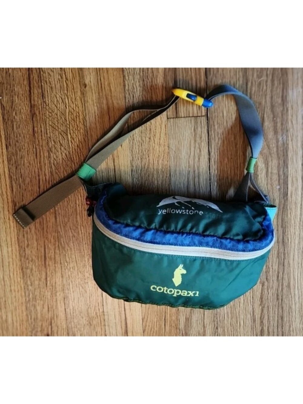 Cotopaxi Del Dia Bataan 3L Fanny Pack Multicolor Ripstop Nylon Yellowstone